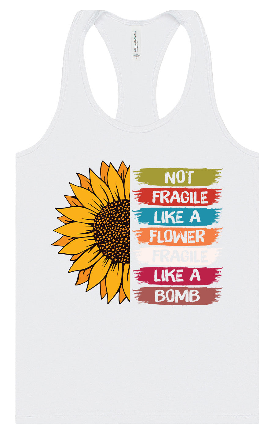Fragile Like A… Women's Racerback Tank