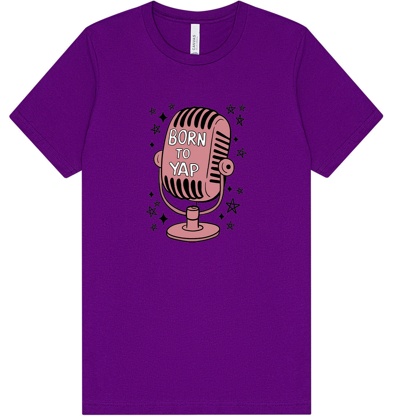 Born to Yap Adult Bella Canvas Shirt