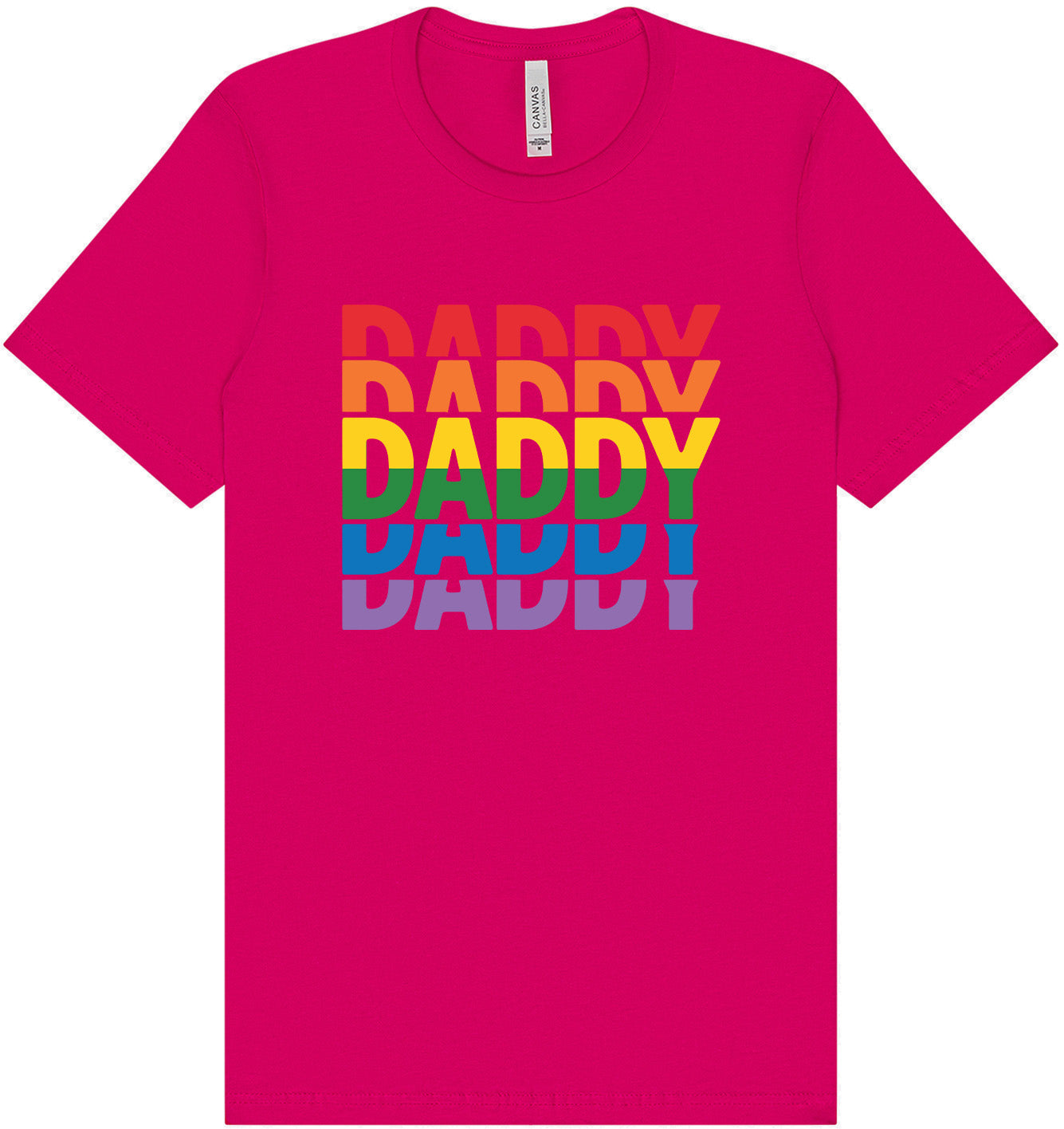 Daddy Pride Adult Bella Canvas Shirt