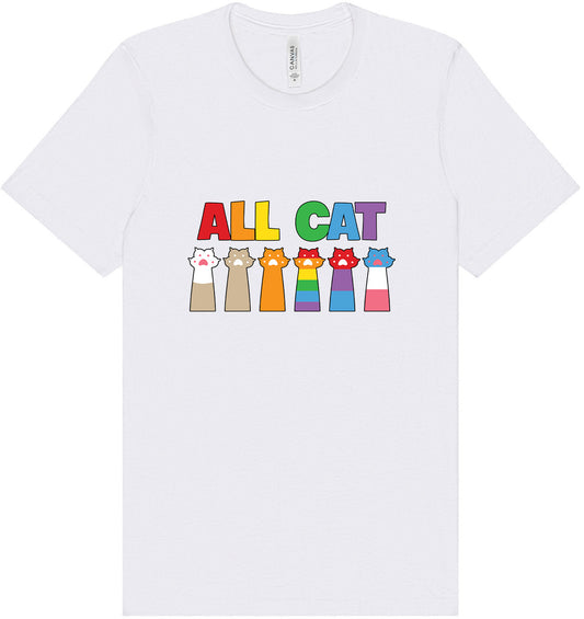 All Paws for Pride Adult Bella Canvas Shirt