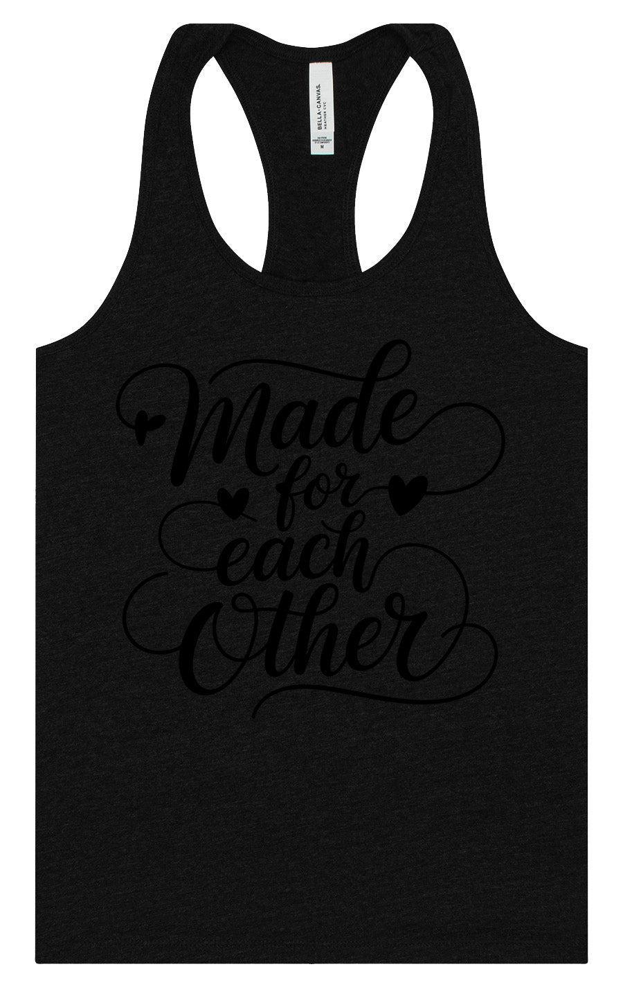 Made for Each Other Women's Racerback Tank