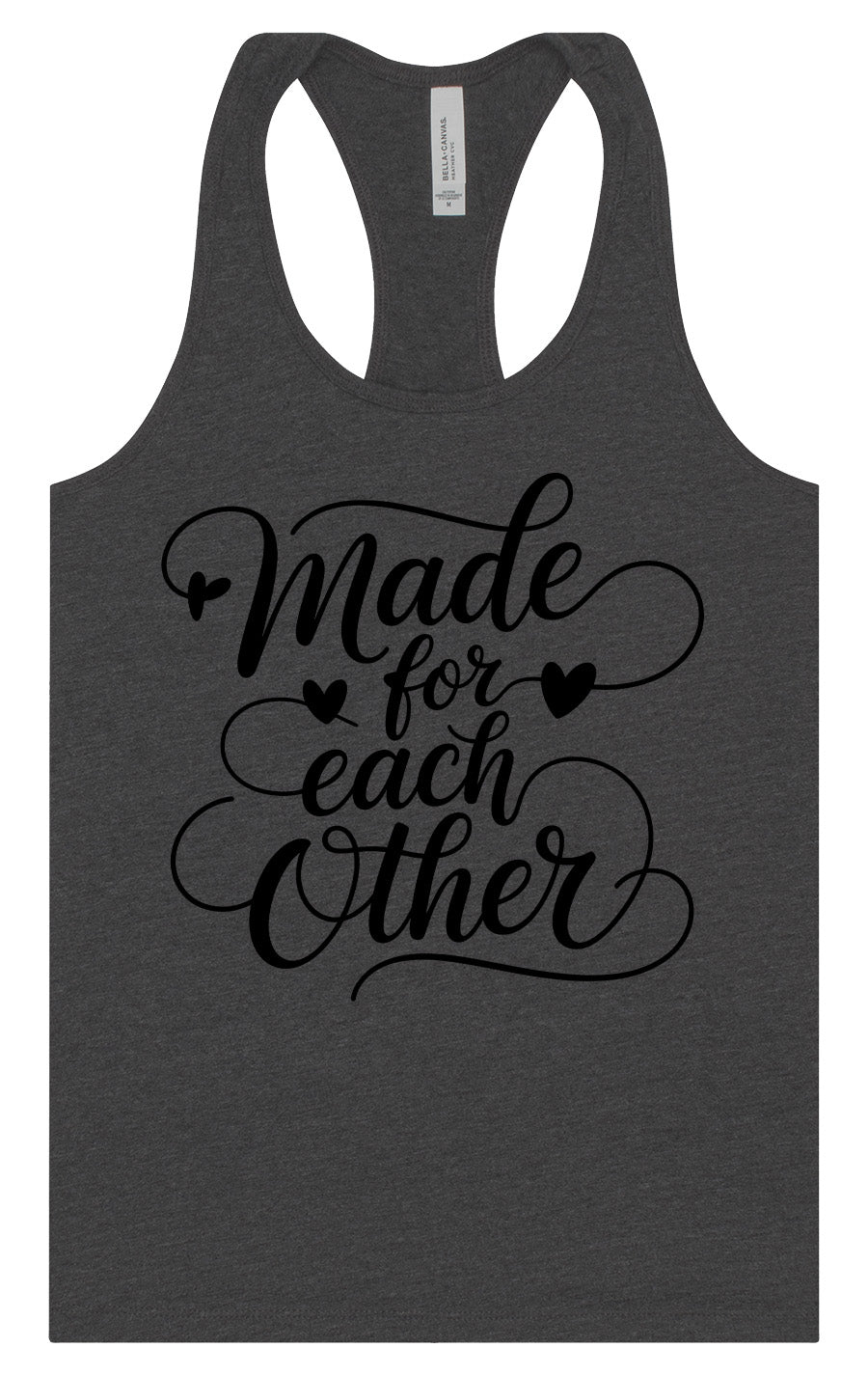 Made for Each Other Women's Racerback Tank