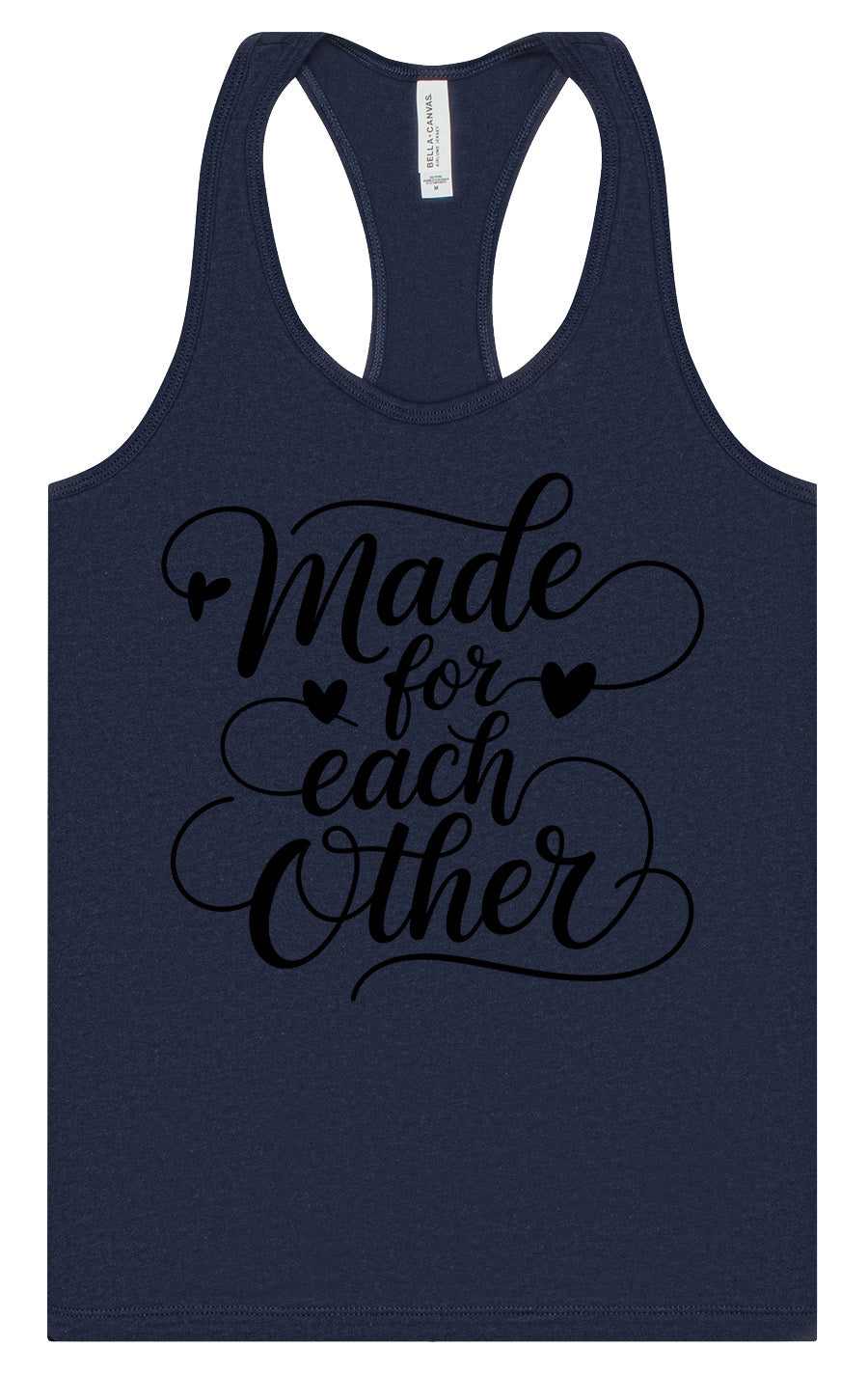 Made for Each Other Women's Racerback Tank