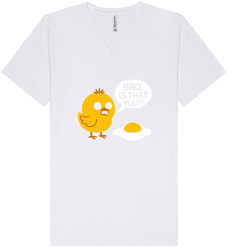 Bro, Is That You? Unisex V-Neck Shirt