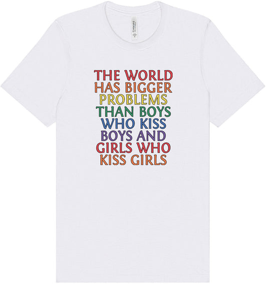 Bigger Problems Pride Adult Bella Canvas Shirt