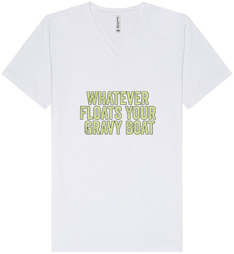 Floats Your Gravy Boat Unisex V-Neck Shirt