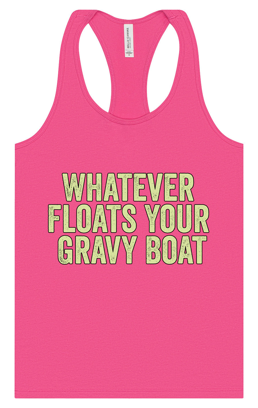 Floats Your Gravy Boat Women's Racerback Tank