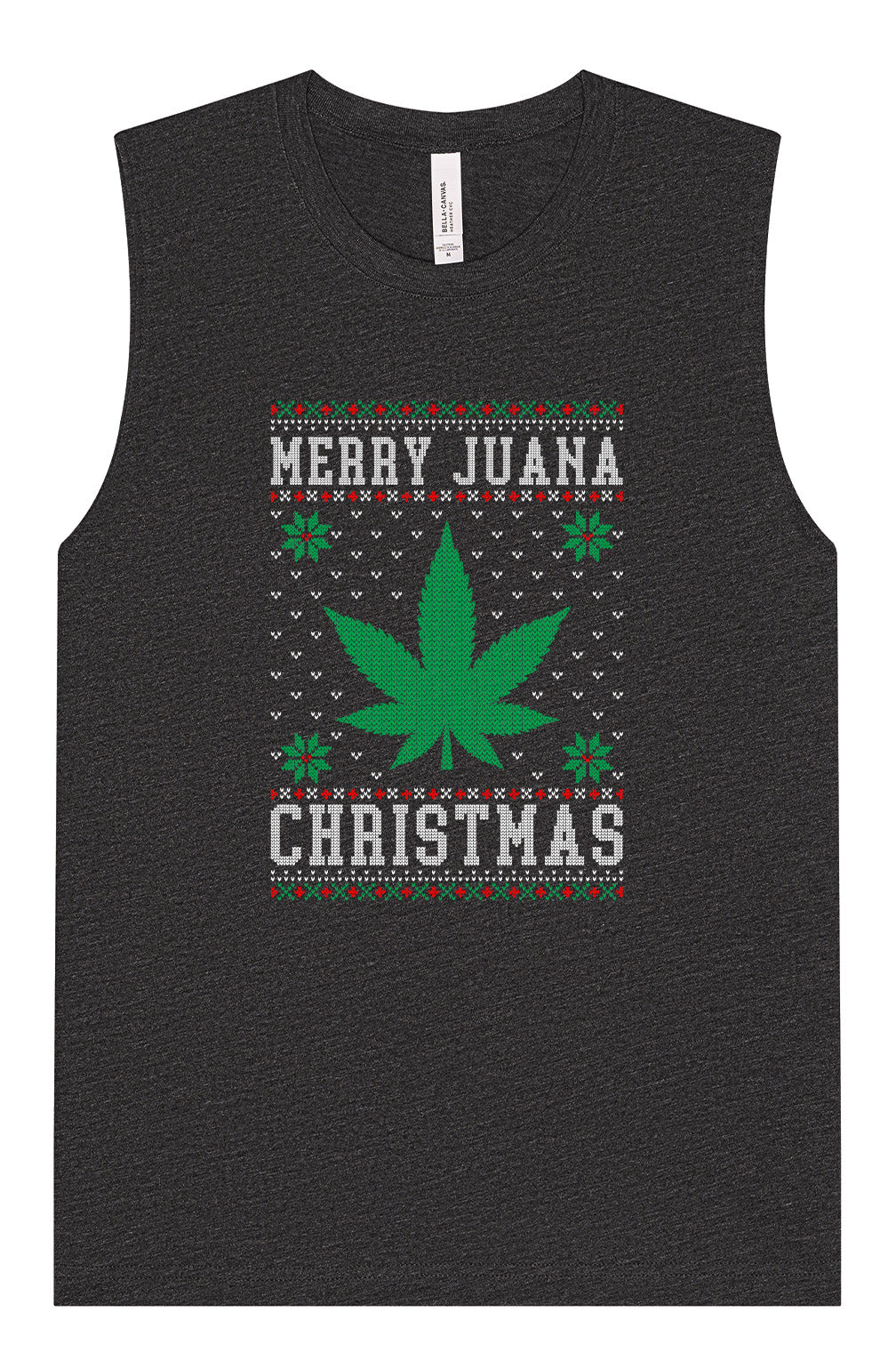 Merry Juana Christmas Muscle Tank
