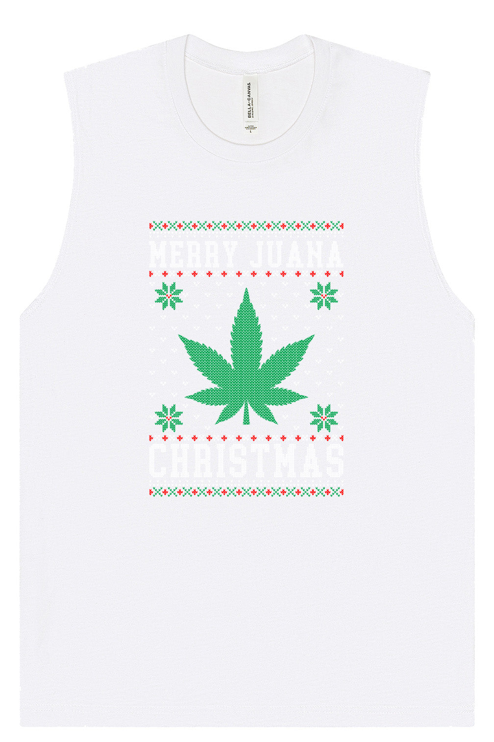 Merry Juana Christmas Muscle Tank