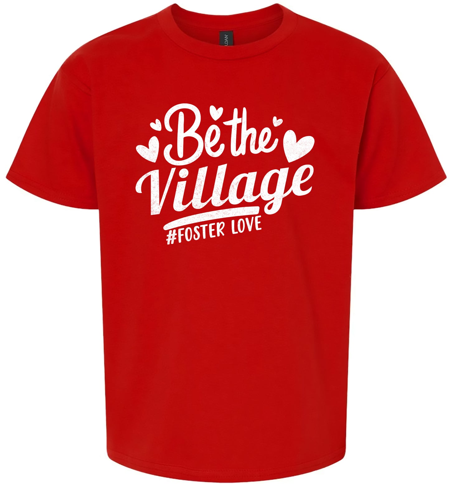 Be The Village Foster Love Children's Gildan Soft Shirt