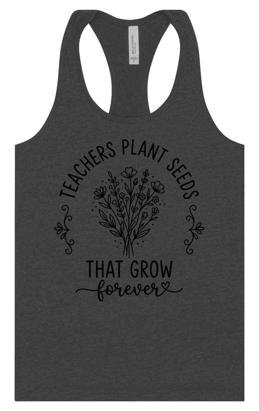 Teachers Plant Seeds Women's Racerback Tank