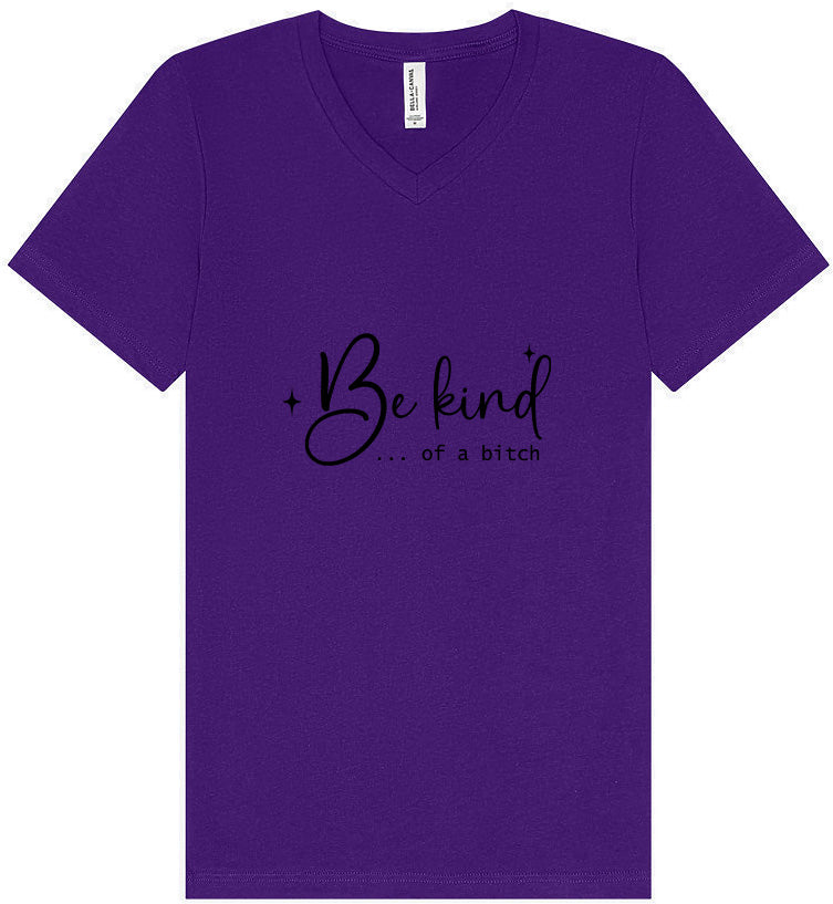 Be Kind of a Bitch Unisex V-Neck Shirt