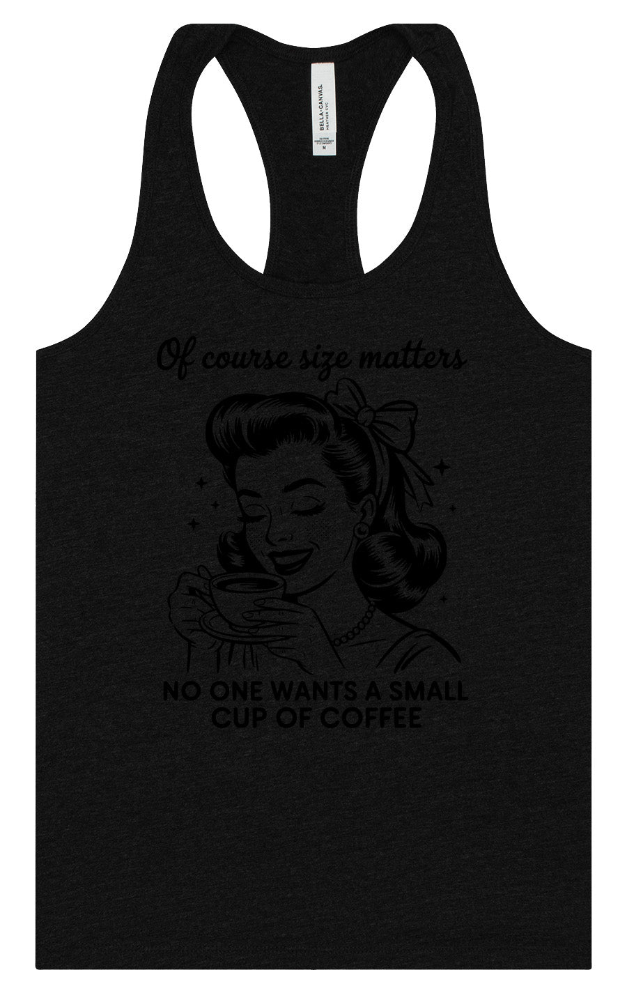 No Small Coffees Women's Racerback Tank