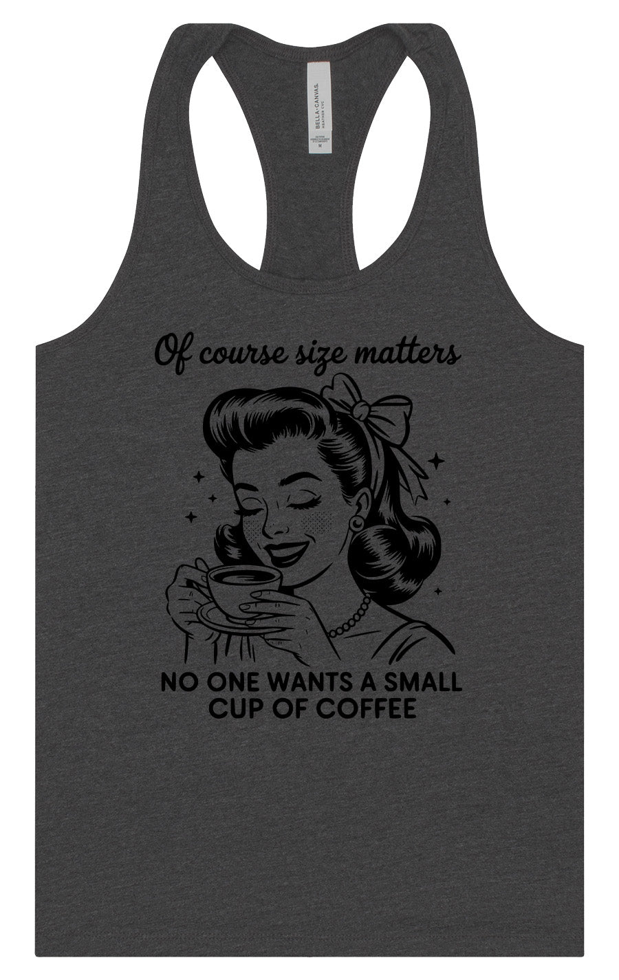 No Small Coffees Women's Racerback Tank