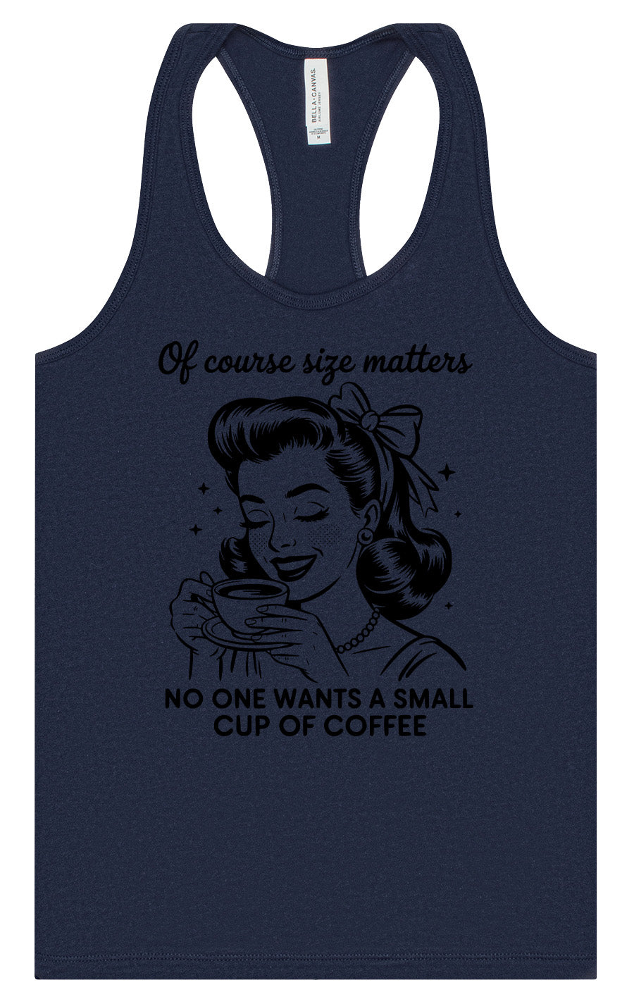 No Small Coffees Women's Racerback Tank