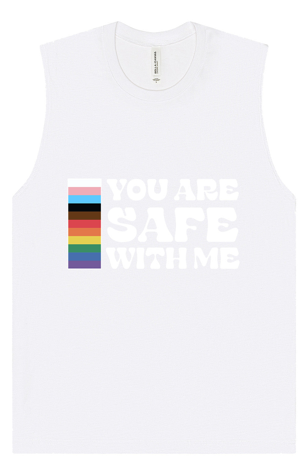 Safe With Me Muscle Tank