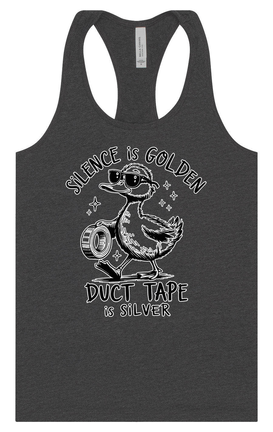 Silence Is Golden Women's Racerback Tank