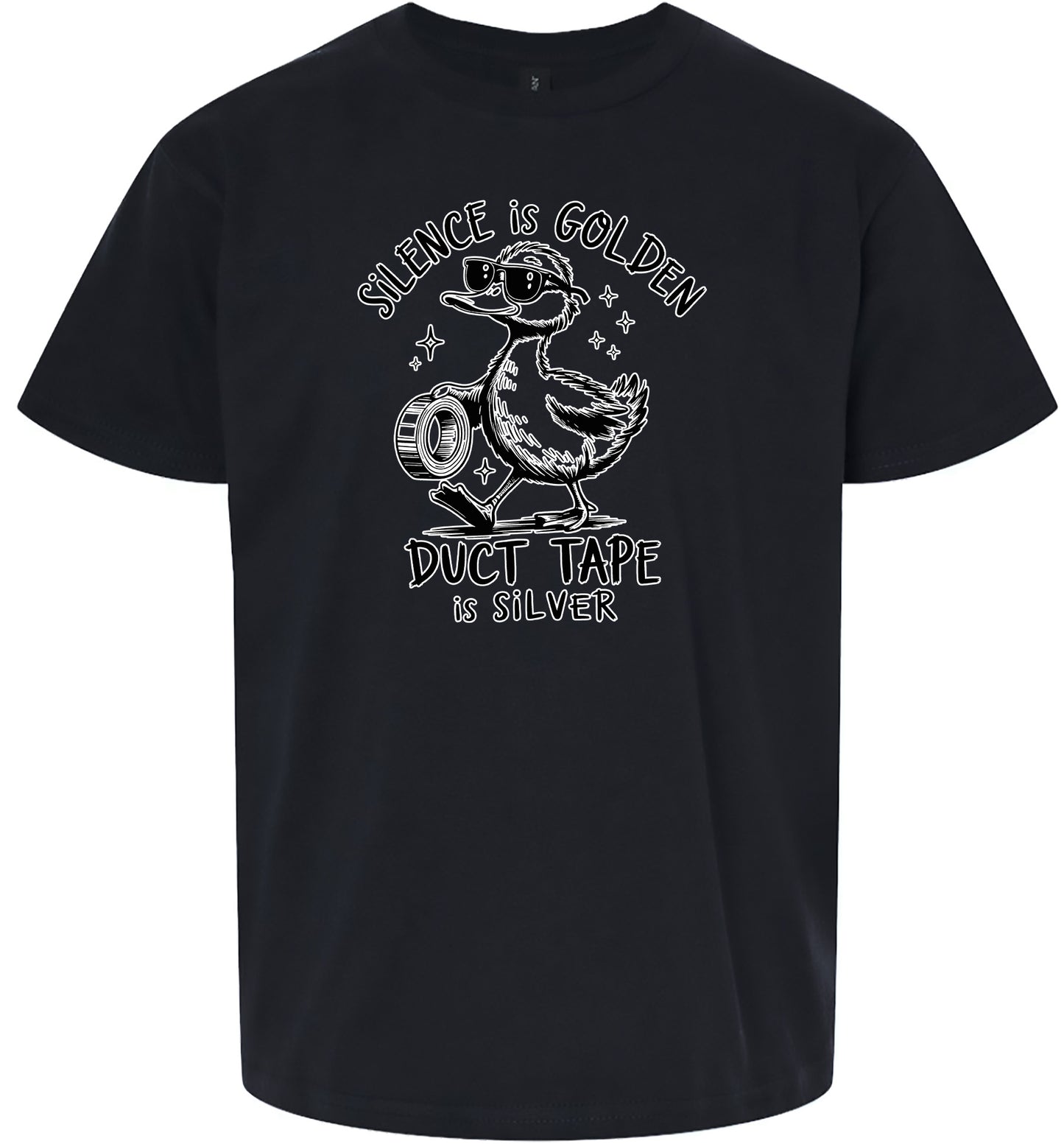 Silence Is Golden Children's Gildan Soft Shirt