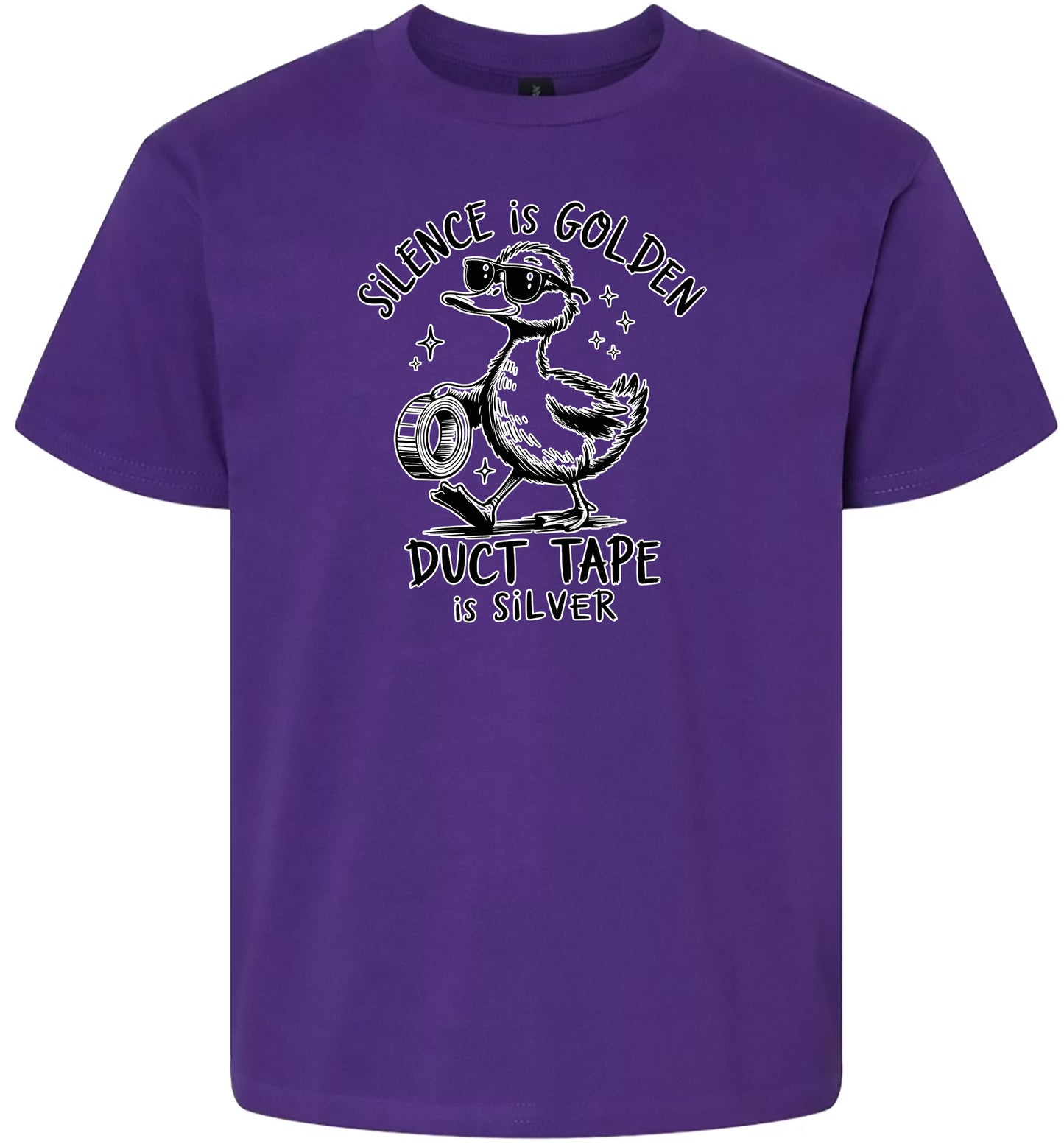 Silence Is Golden Children's Gildan Soft Shirt