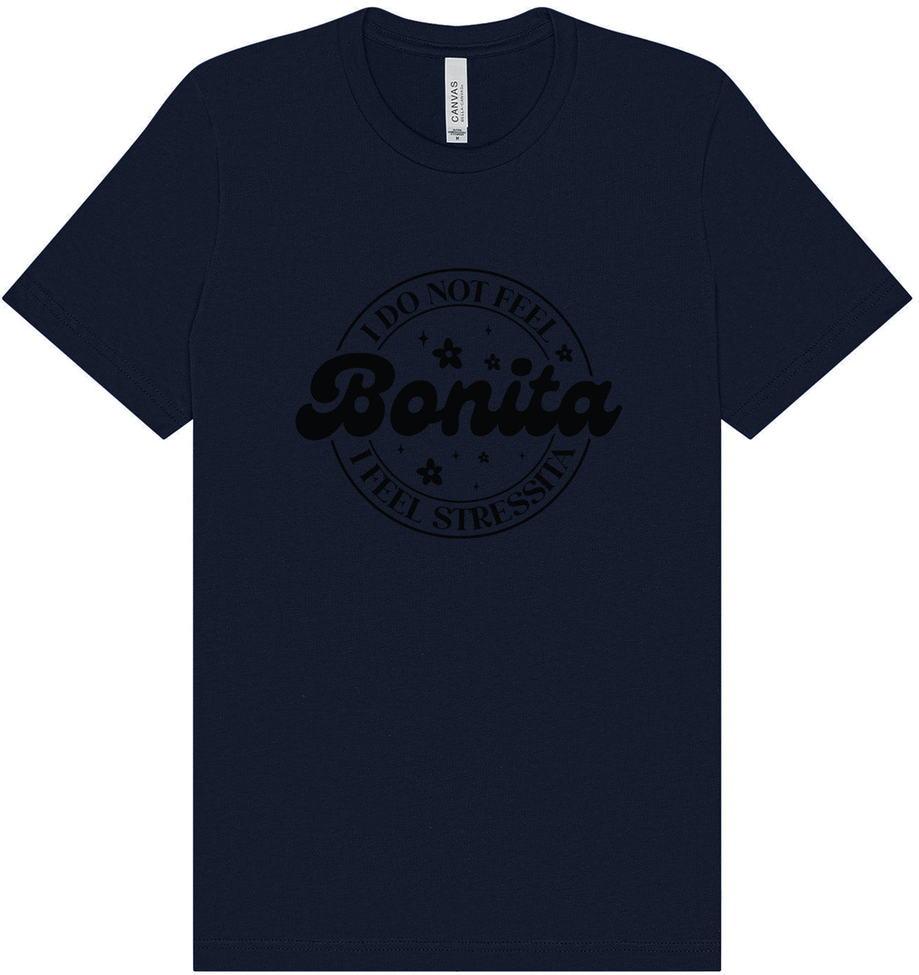 Not Bonita, Stressita Adult Bella Canvas Shirt