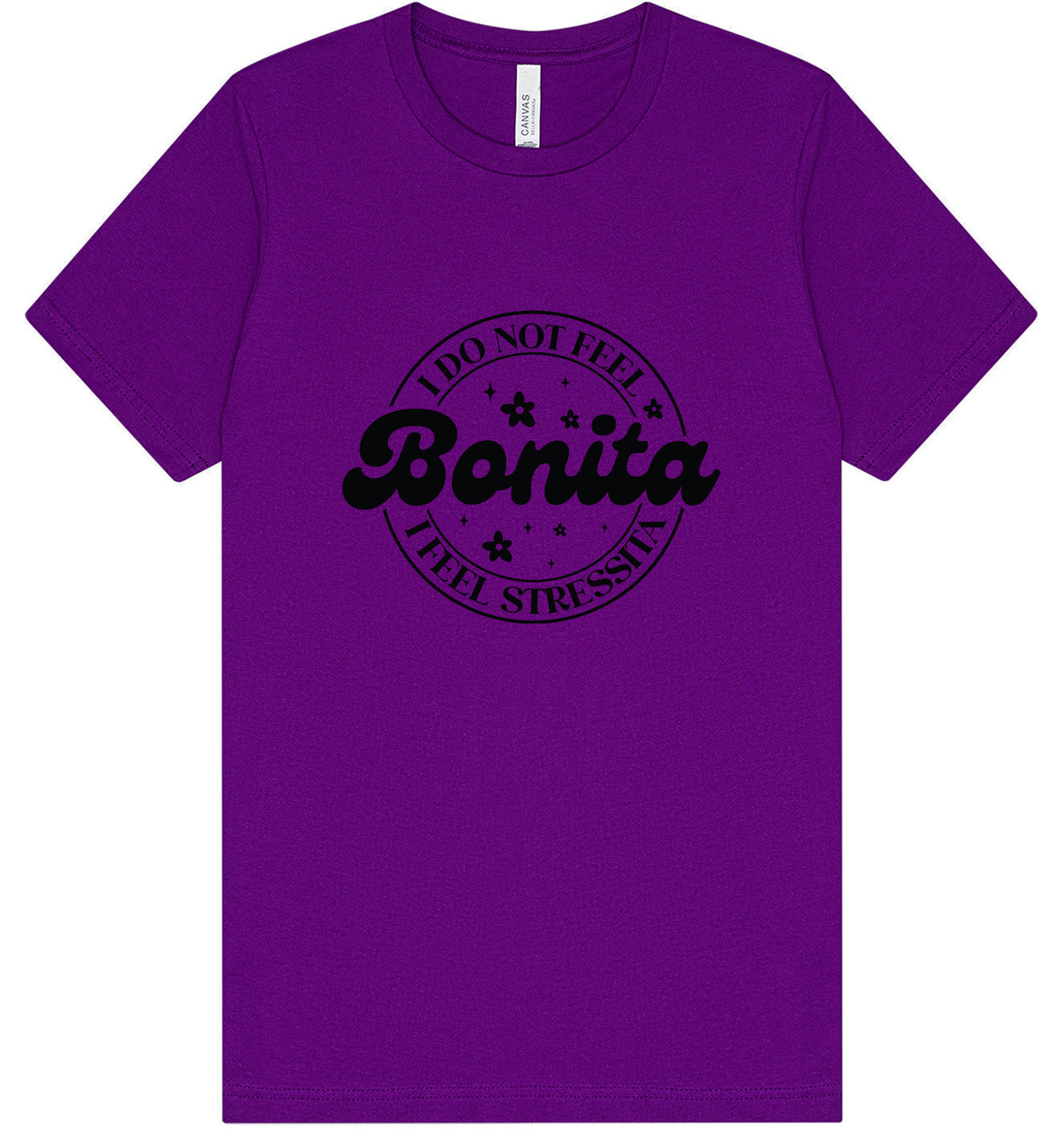 Not Bonita, Stressita Adult Bella Canvas Shirt
