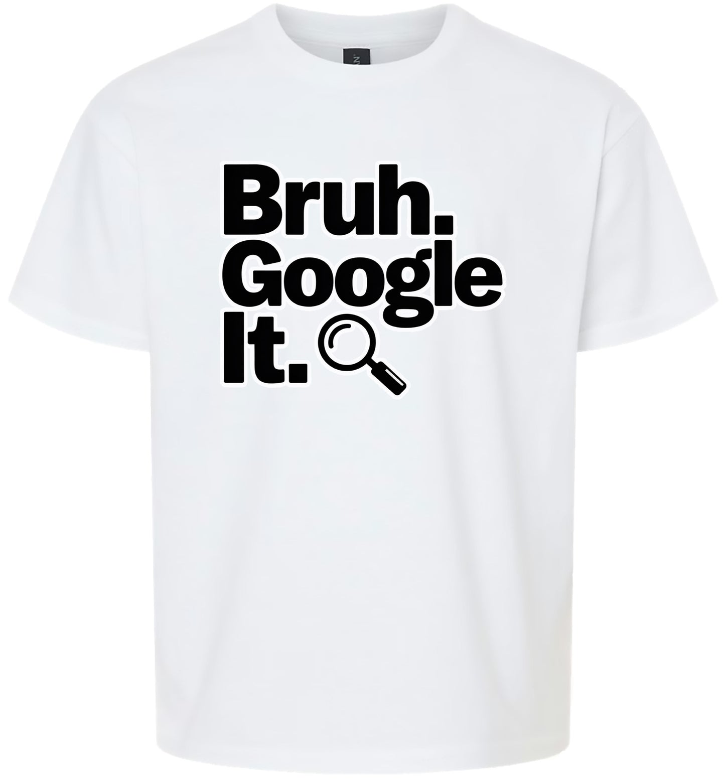 Bruh Google It Children's Gildan Soft Shirt