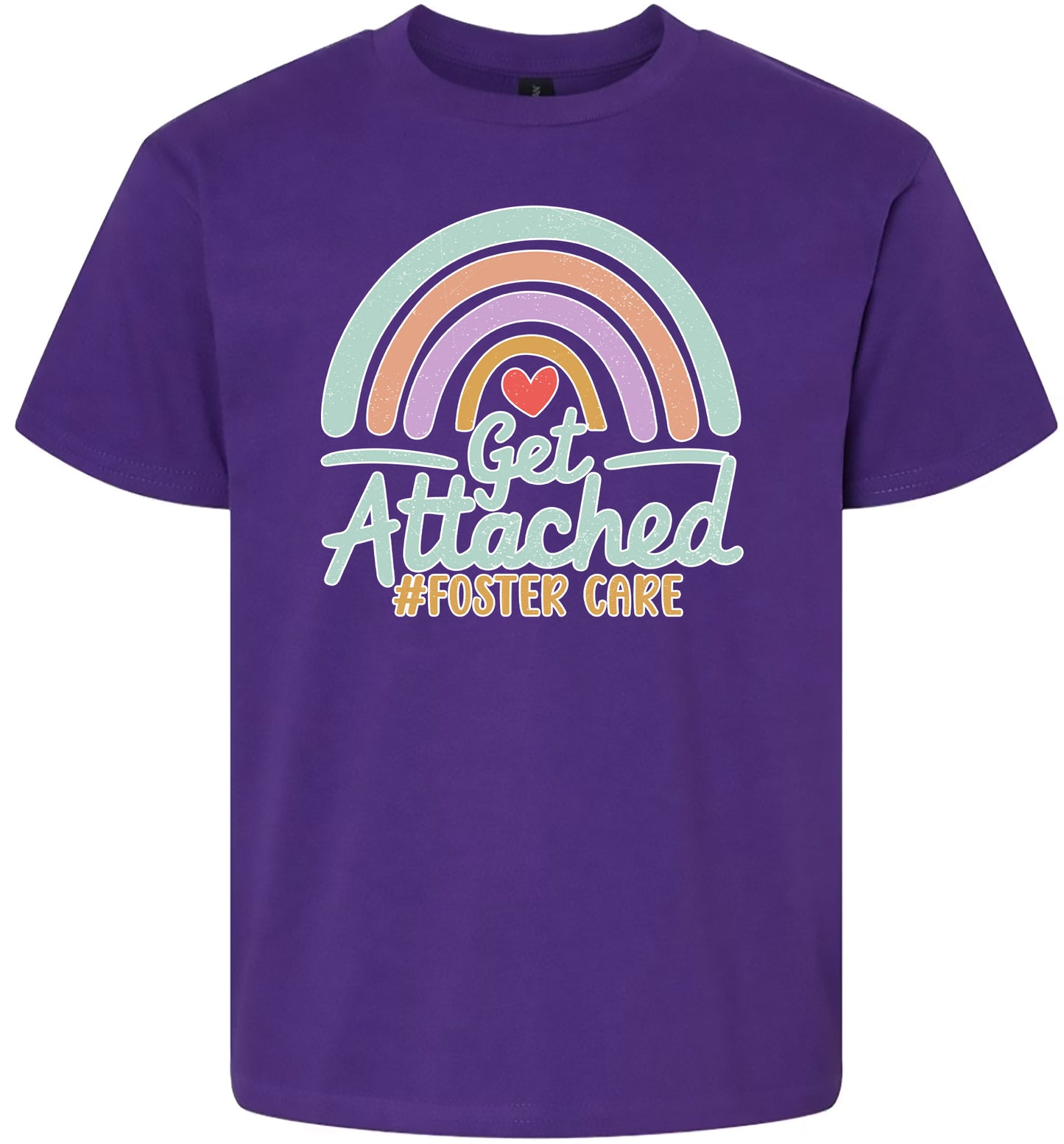 Get Attached Foster Care Children's Gildan Soft Shirt