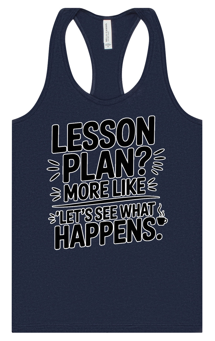 Lesson Plan - See What Happens Women's Racerback Tank