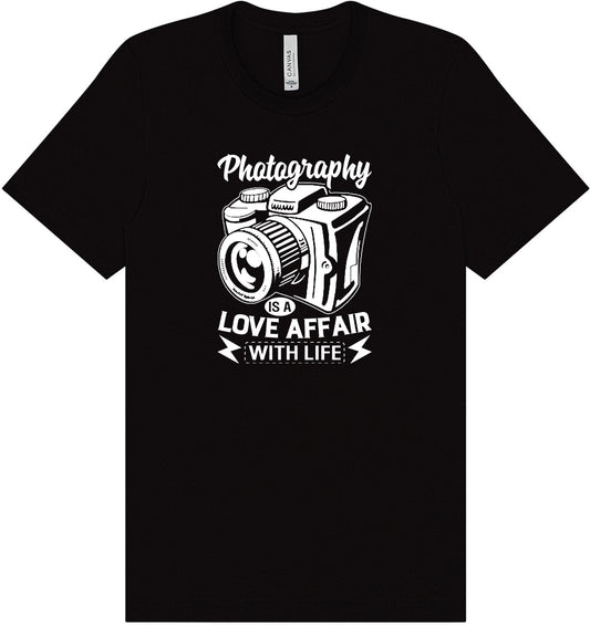 Photography Love Affair  Adult Bella Canvas Shirt