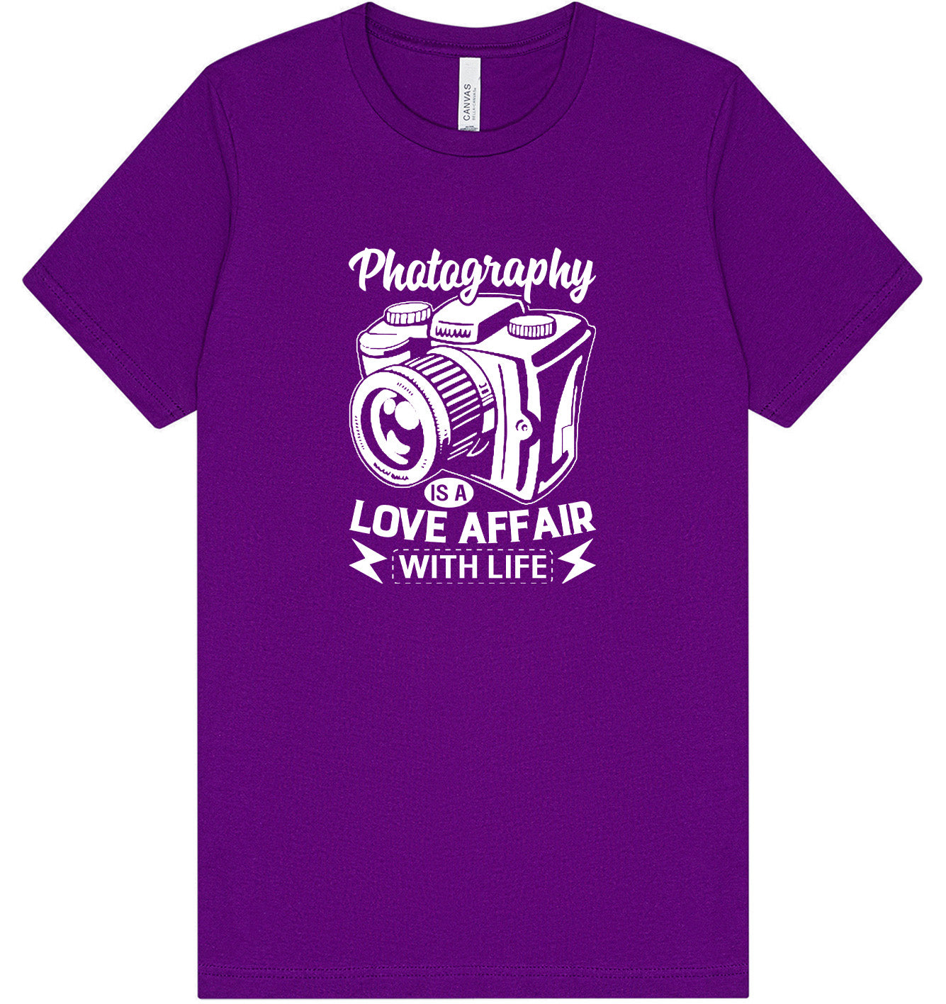Photography Love Affair  Adult Bella Canvas Shirt