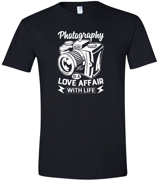 Photography Love Affair  Adult Gildan Soft Shirt