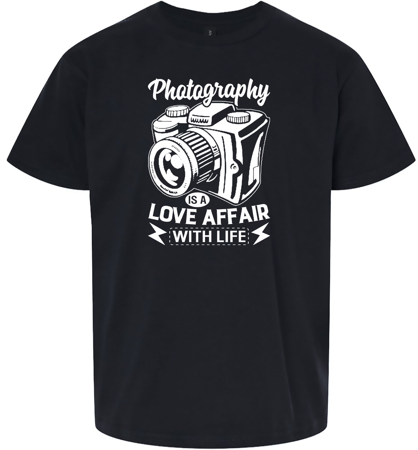 Photography Love Affair  Children's Gildan Soft Shirt