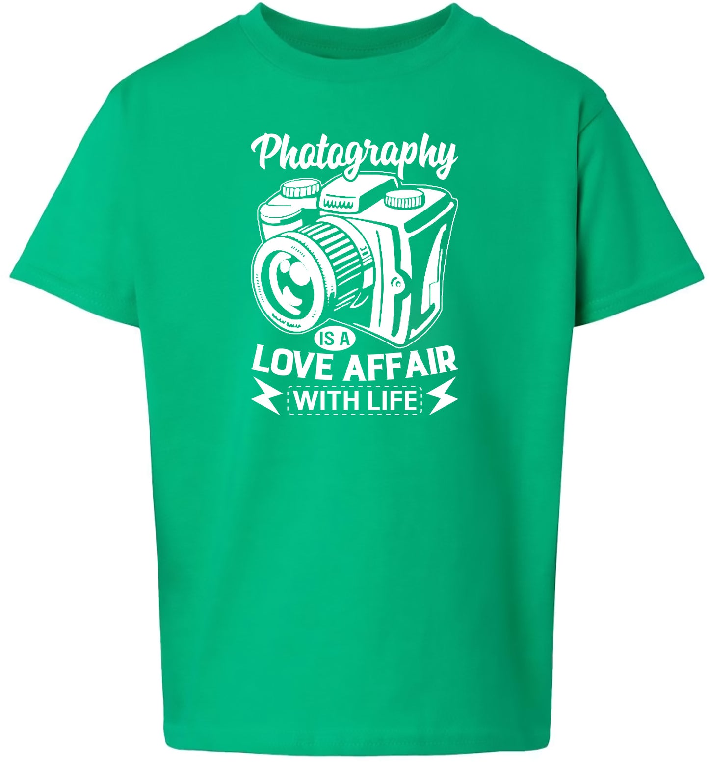 Photography Love Affair  Children's Gildan Soft Shirt