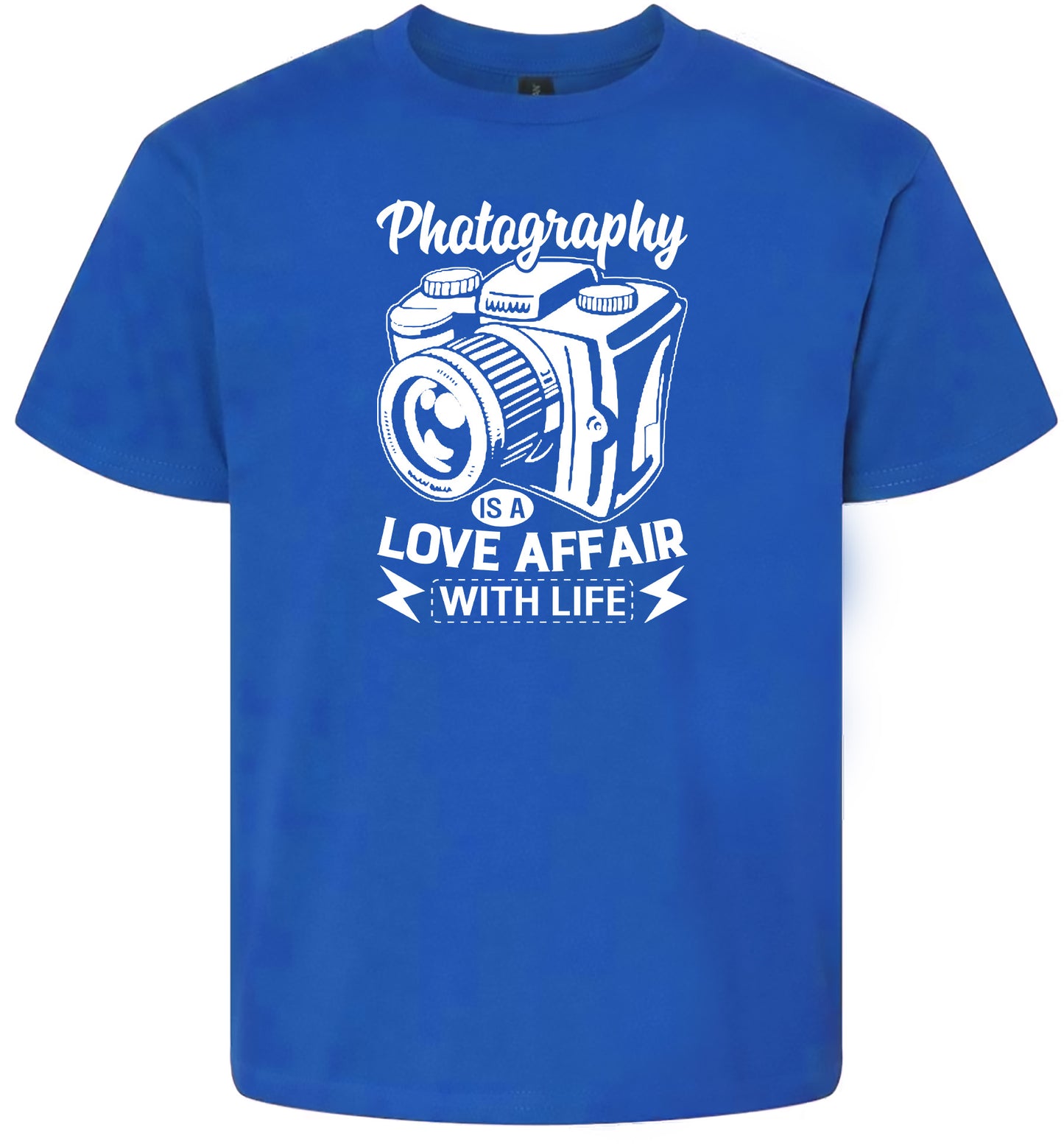 Photography Love Affair  Children's Gildan Soft Shirt