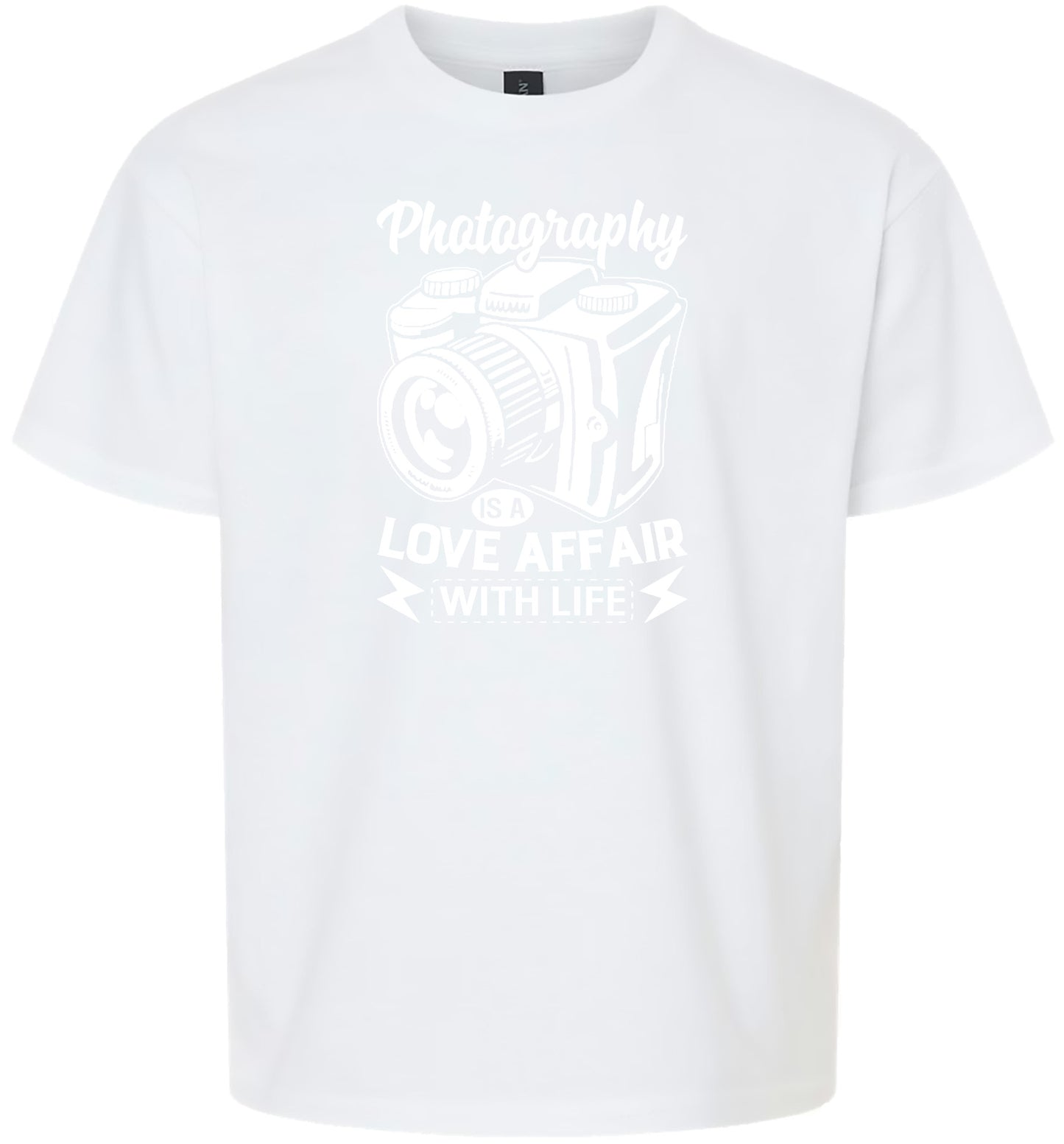 Photography Love Affair  Children's Gildan Soft Shirt