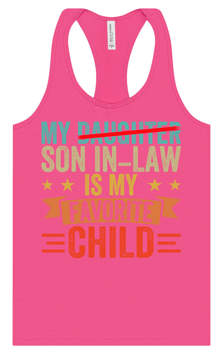 Son in Law is My Favorite Women's Racerback Tank