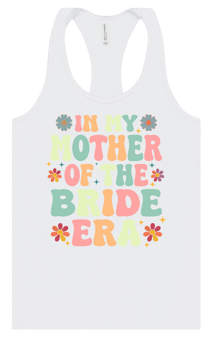 Mother of the Bride Era Women's Racerback Tank
