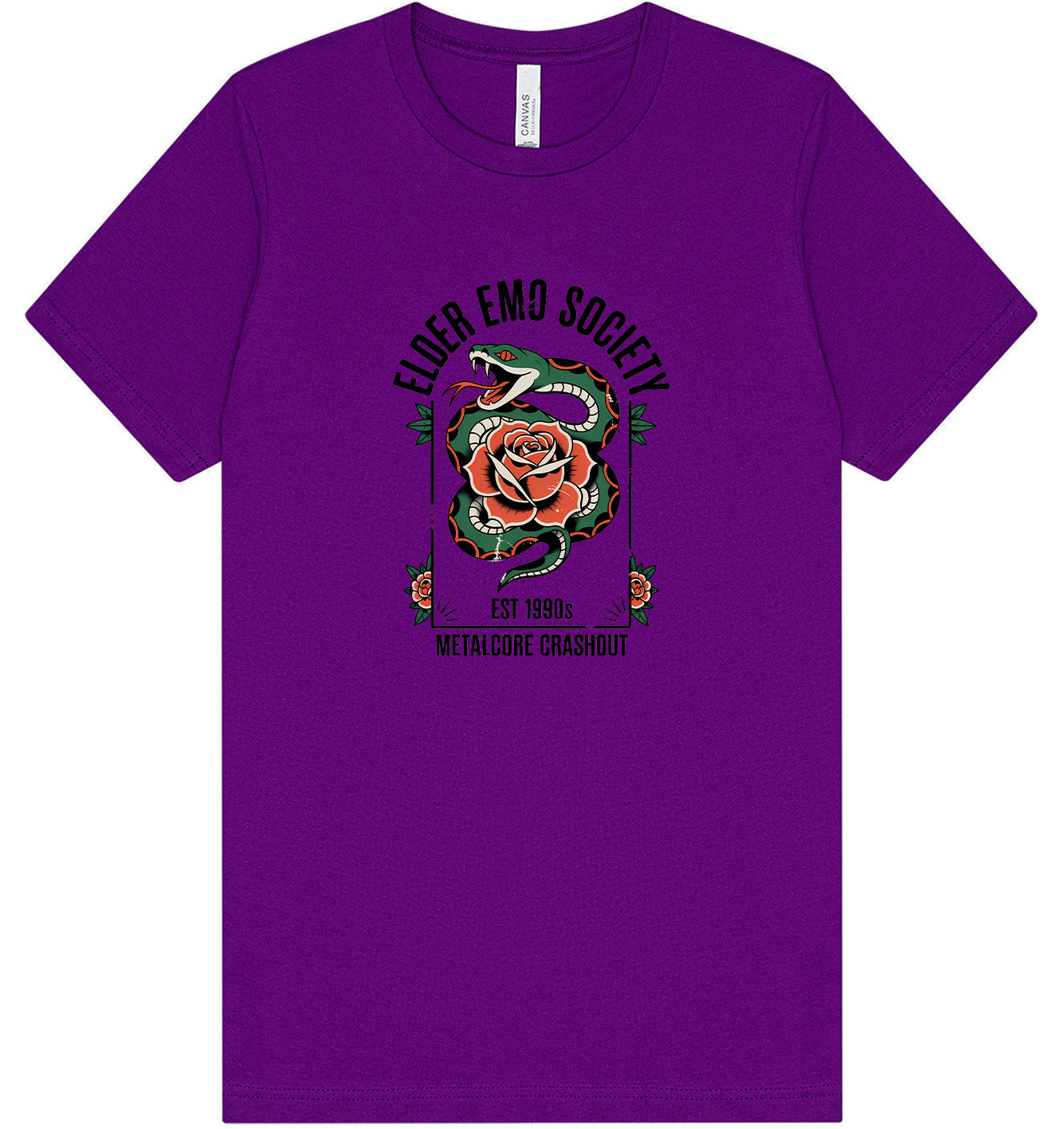 Elder Emo Society Adult Bella Canvas Shirt