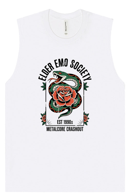 Elder Emo Society Muscle Tank