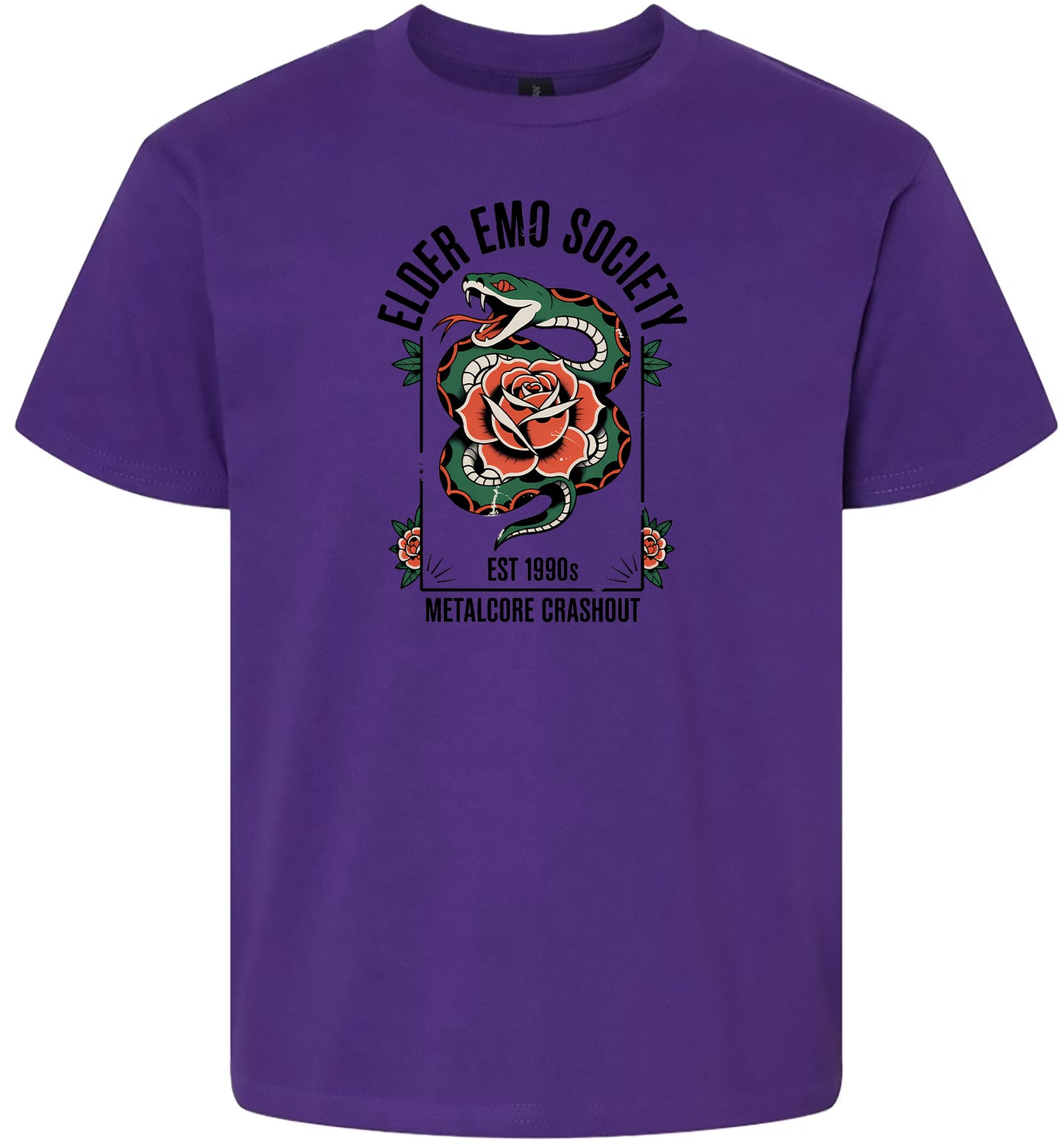 Elder Emo Society Children's Gildan Soft Shirt