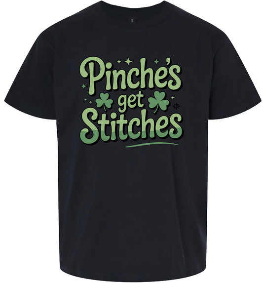 Pinches Get Stitches Children's Gildan Soft Shirt