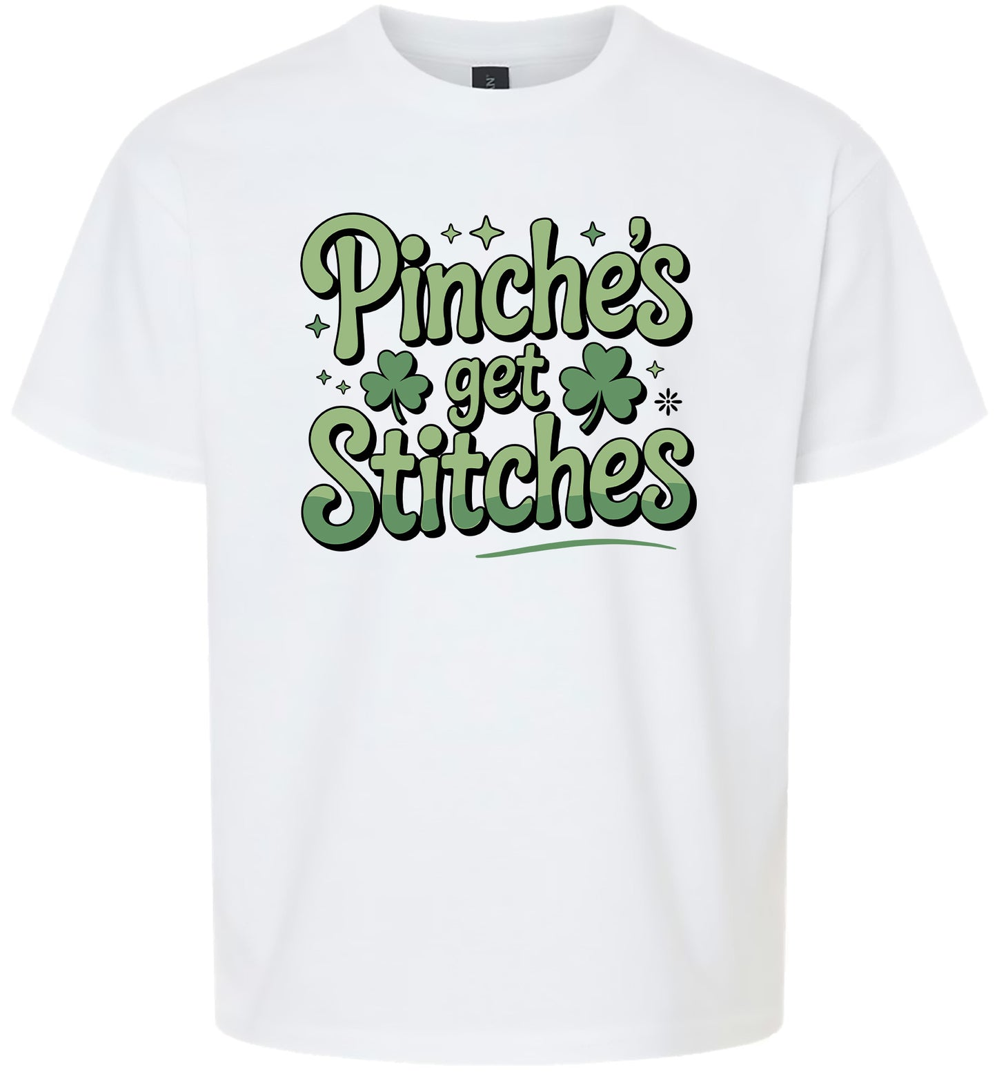 Pinches Get Stitches Children's Gildan Soft Shirt