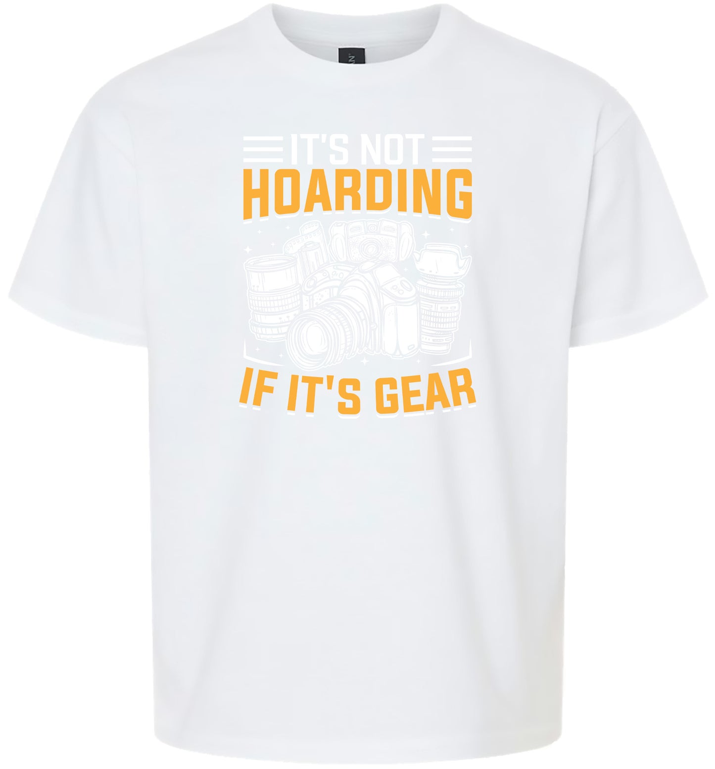 Photography Not Hoarding, It's Gear Children's Gildan Soft Shirt
