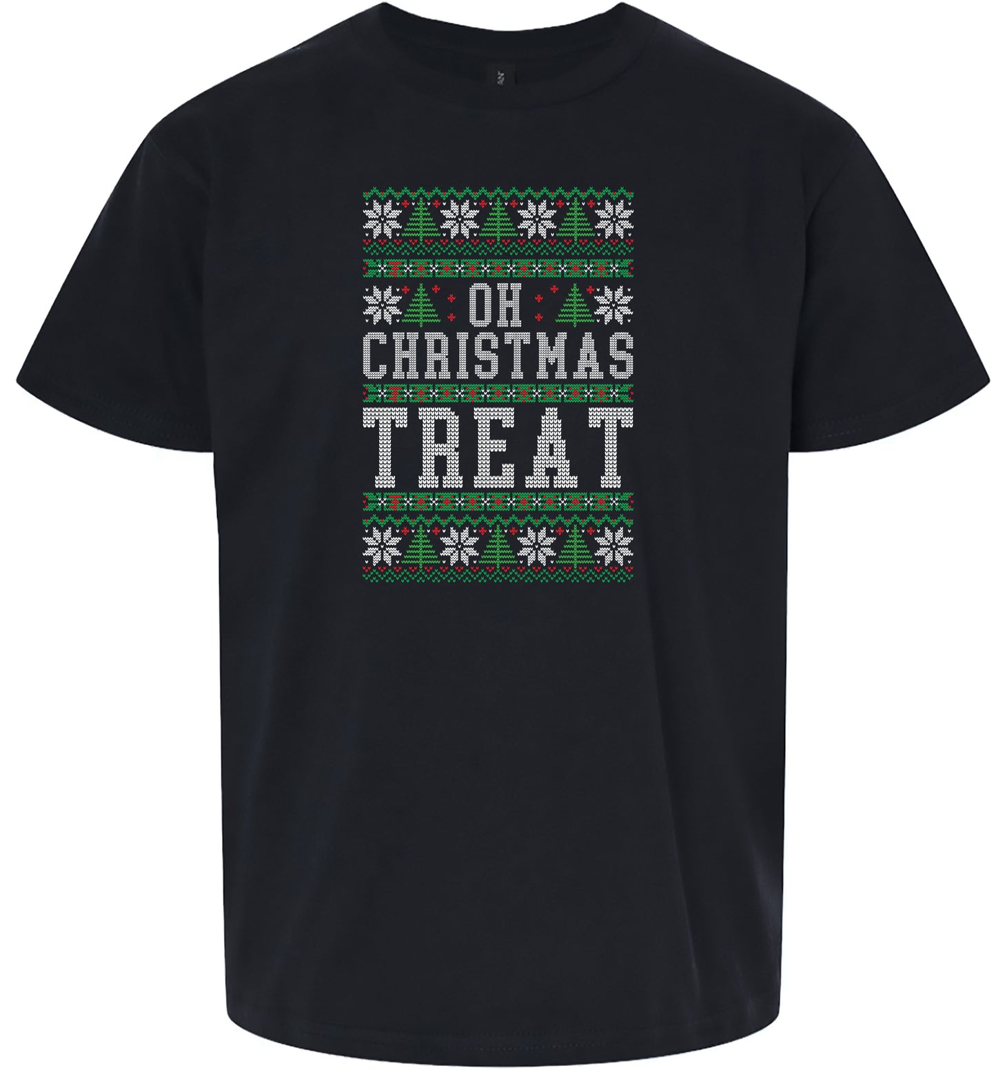 Sweater Style Oh Christmas Treat Children's Gildan Soft Shirt