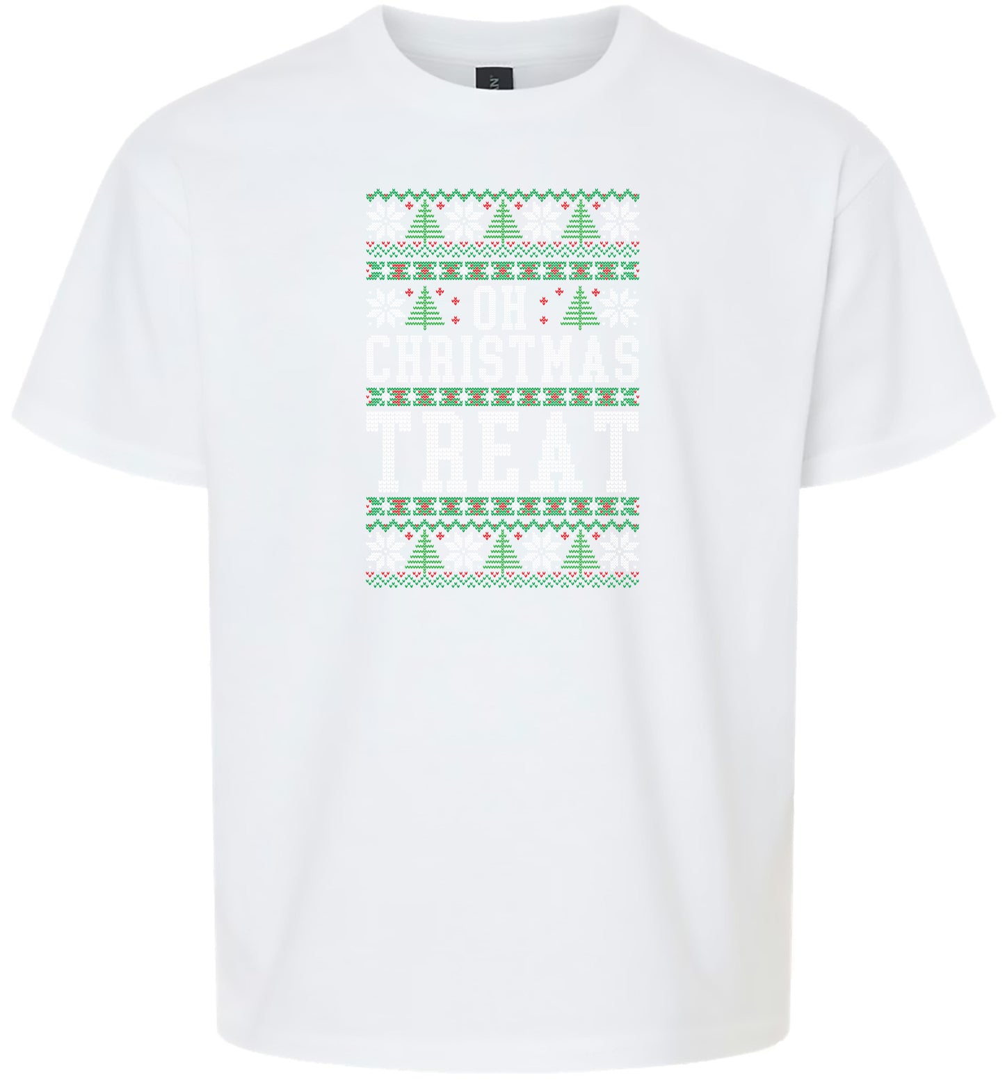 Sweater Style Oh Christmas Treat Children's Gildan Soft Shirt