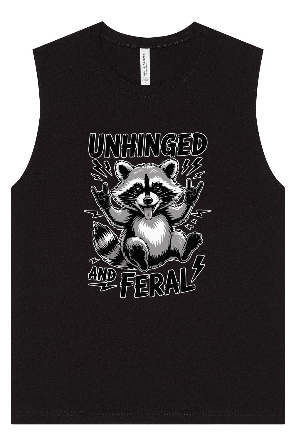 Unhinged and Feral Muscle Tank