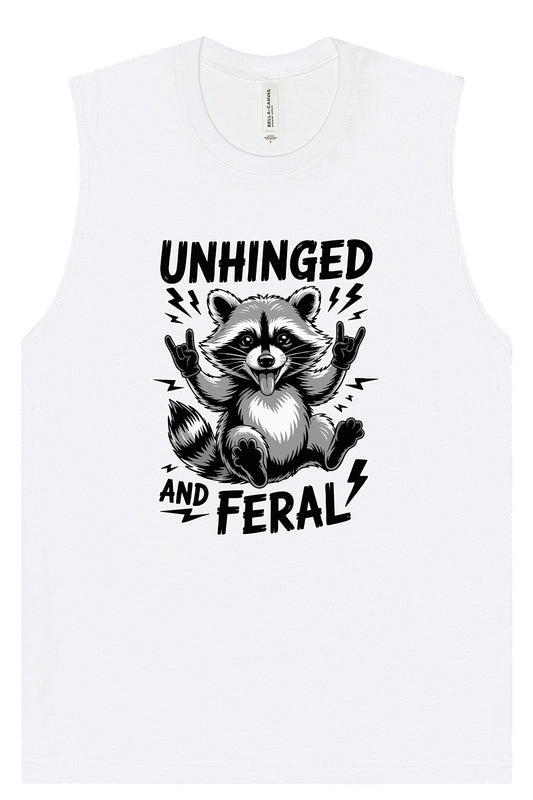 Unhinged and Feral Muscle Tank
