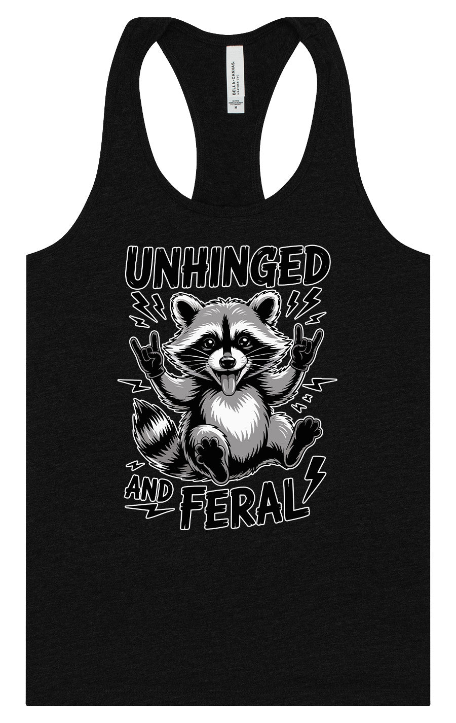 Unhinged and Feral Women's Racerback Tank
