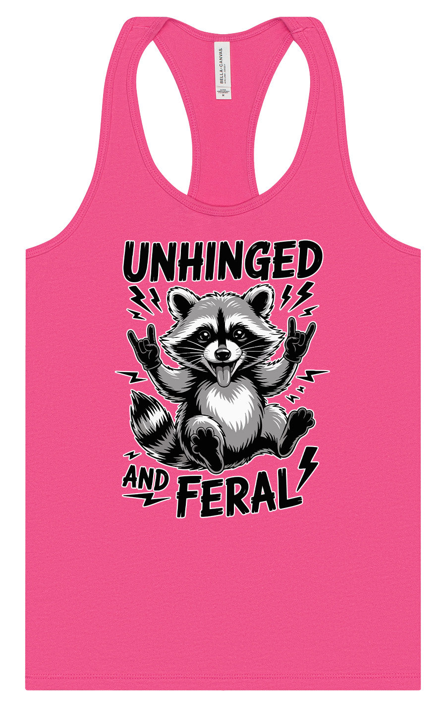 Unhinged and Feral Women's Racerback Tank