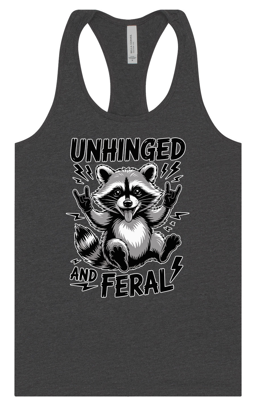 Unhinged and Feral Women's Racerback Tank